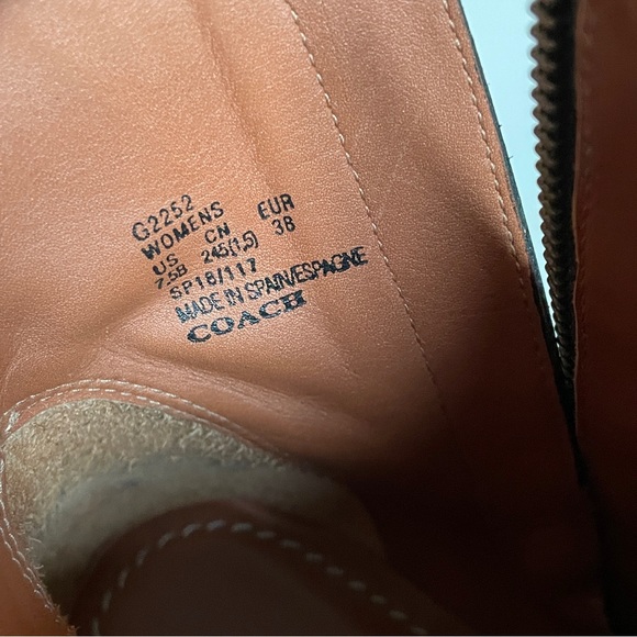 NIB Coach Western Buckle Bootie - Picture 4 of 6